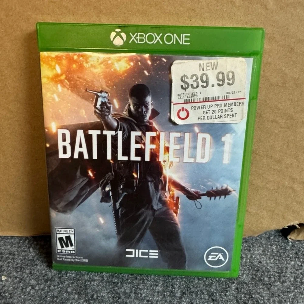 Battlefield 1 Microsoft Xbox One 2016 FPS Video Game DICE EA